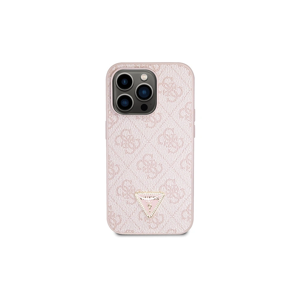 Hurtownia GSM - Etui Guess GUHCP15XP4TDSCPP Apple iPhone 15 Pro Max hardcase Crossbody 4G Metal Logo różowy/pink - GUE2932 - {ean13} - Hurt
