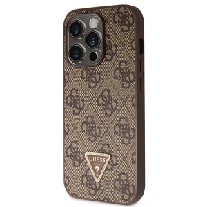 Hurtownia GSM - Etui Guess GUHCP15XP4TDSCPW Apple iPhone 15 Pro Max hardcase Crossbody 4G Metal Logo brązowy/brown - GUE2933 - {ean13} - Hurt