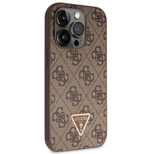 Hurtownia GSM - Etui Guess GUHCP15XP4TDSCPW Apple iPhone 15 Pro Max hardcase Crossbody 4G Metal Logo brązowy/brown - GUE2933 - {ean13} - Hurt