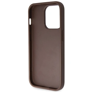 Hurtownia GSM - Etui Guess GUHCP15XP4TDSCPW Apple iPhone 15 Pro Max hardcase Crossbody 4G Metal Logo brązowy/brown - GUE2933 - {ean13} - Hurt
