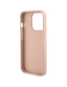 Wholesale Guess GUHCP15XPCRTHCP Apple iPhone 15 Pro Max hardcase Croco Triangle Metal Logo pink - GUE2935 - {ean13} - Hurt