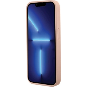 Wholesale Guess GUHCP15XPCRTHCP Apple iPhone 15 Pro Max hardcase Croco Triangle Metal Logo pink - GUE2935 - {ean13} - Hurt