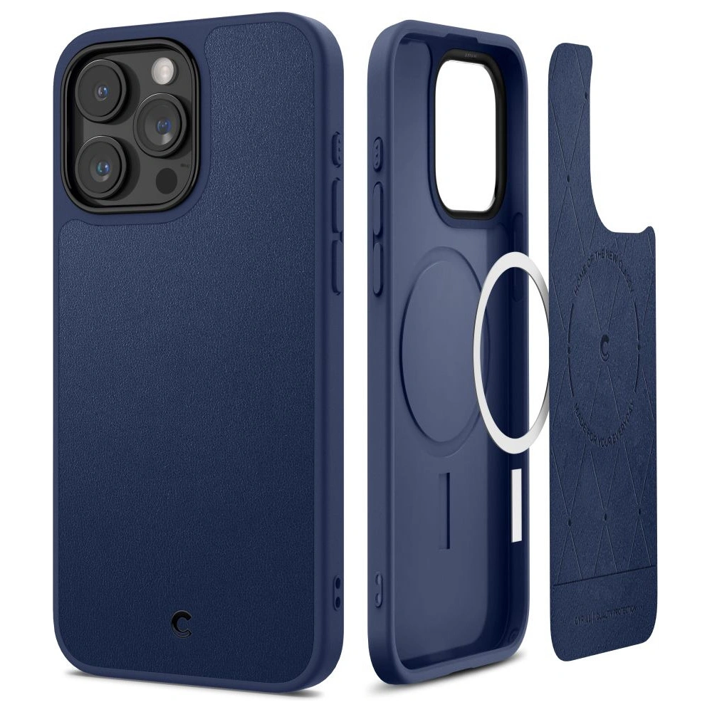 Hurtownia GSM - Case Spigen Cyrill Kajuk Mag MagSafe Apple iPhone 15 Pro Navy - SPN3095 - {ean13} - Hurt
