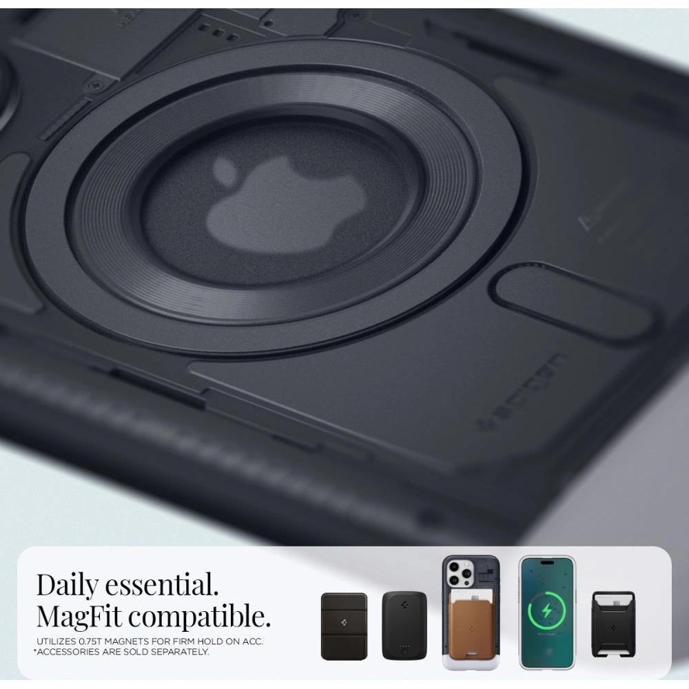 Hurtownia GSM - Case Spigen Classic C1 Mag MagSafe Apple iPhone 15 Pro Graphit - SPN3096 - {ean13} - Hurt