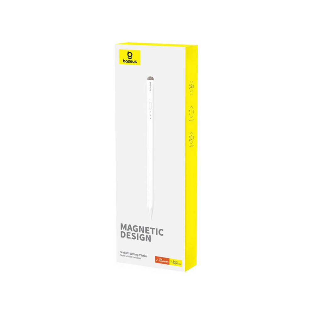 Wholesale Baseus Smooth Writing Series stylus active/passive version (White) - BSU4599 - {ean13} - Hurt