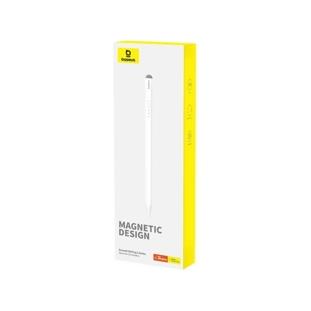 Hurtownia GSM - Rysik Baseus Smooth Writing Series wersja aktywna (Biały) - BSU4600 - {ean13} - Hurt