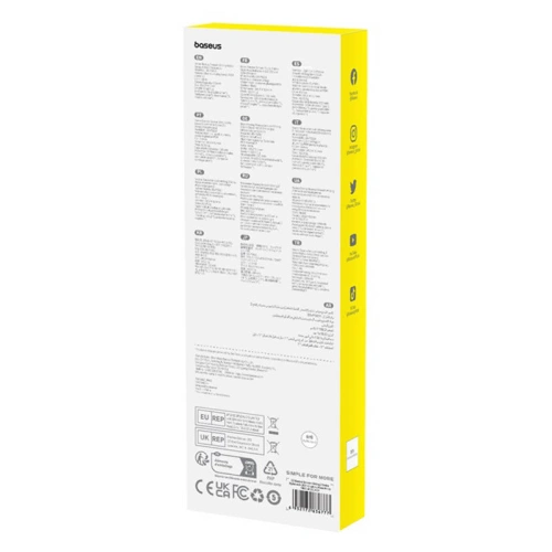 Rysik Baseus Smooth Writing Series wersja aktywna (Biały)