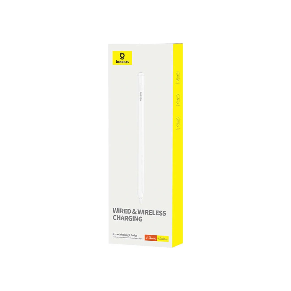Hurtownia GSM - Rheing Baseus Smooth Writing Series mit kabelloser und kabelgebundener Aufladung (Weiß) - BSU4602 - {ean13} - Hurt