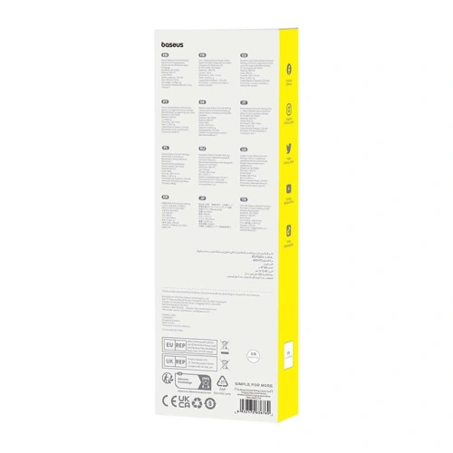 Rysik Baseus Smooth Writing Series z ładowaniem bezprzewodowym i przewodowym (Biały)