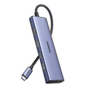 Hurtownia GSM - Adaptér UGREEN CM511 HUB USB-C na HDMI, 3xUSB-A 3.0, SD/TF - UGR1699 - {ean13} - Hurt