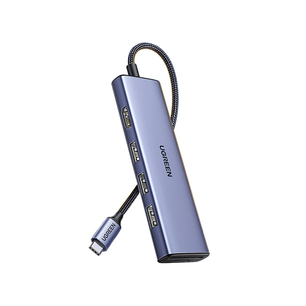 Hurtownia GSM - UGREEN CM511 Adapter HUB USB-C zu HDMI, 3xUSB-A 3.0, SD/TF - UGR1699 - {ean13} - Hurt