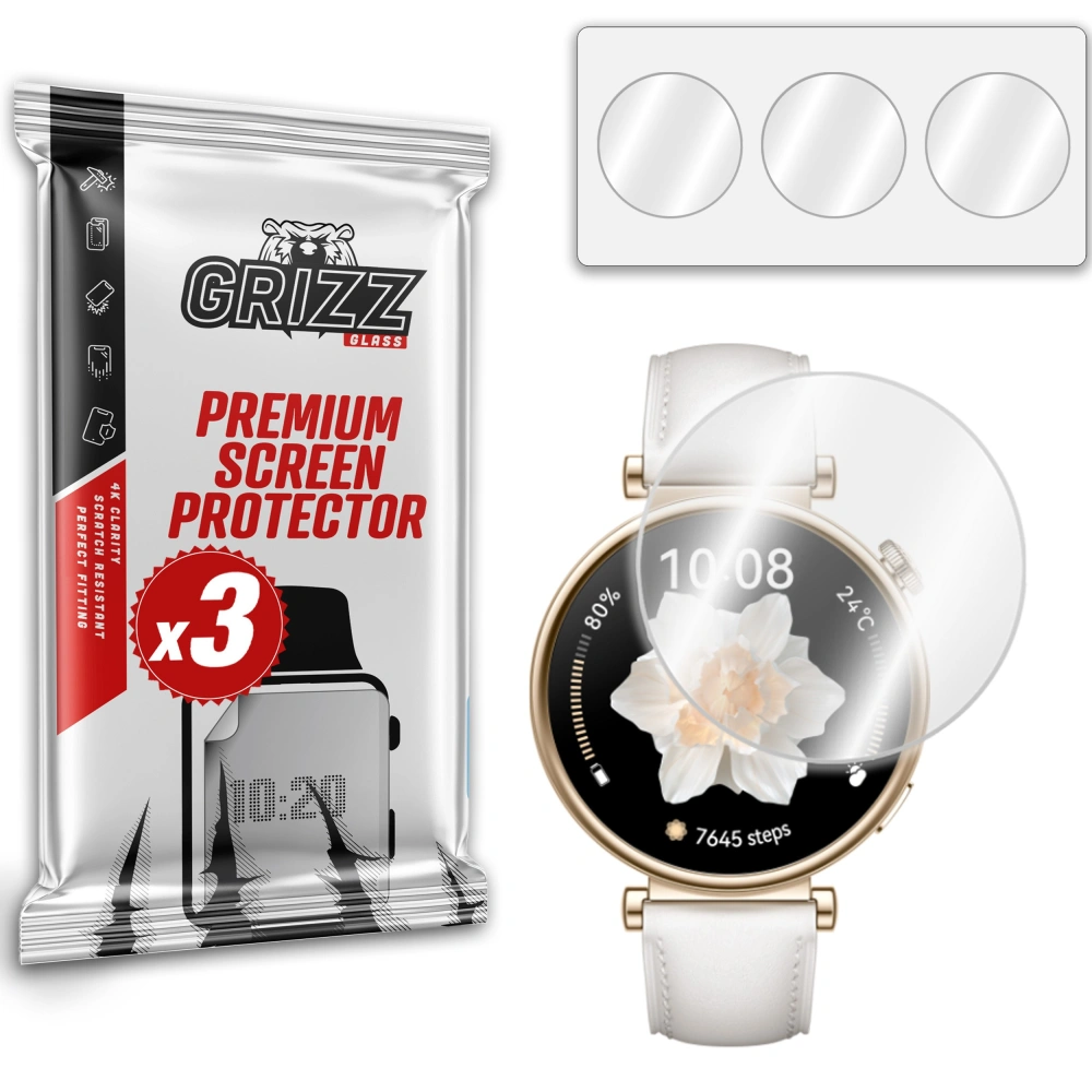 Hurtownia GSM - Folia hydrożelowa GrizzGlass Hydrofilm do Huawei Watch GT 4 41mm - GRZ6755 - {ean13} - Hurt