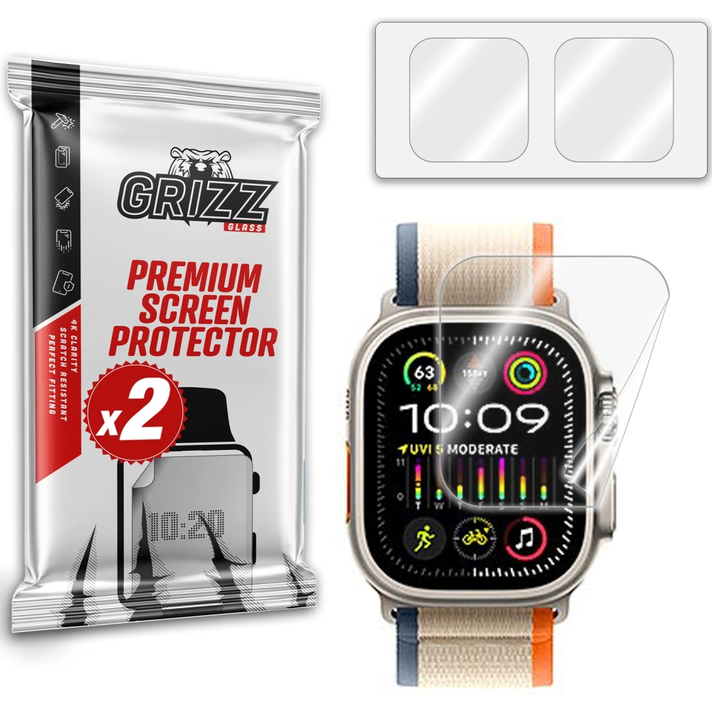 Hurtownia GSM - Cserélhető kerámia fólia GrizzGlass CeramicFilm Apple Watch Ultra 2-hez - GRZ6756 - {ean13} - Hurt