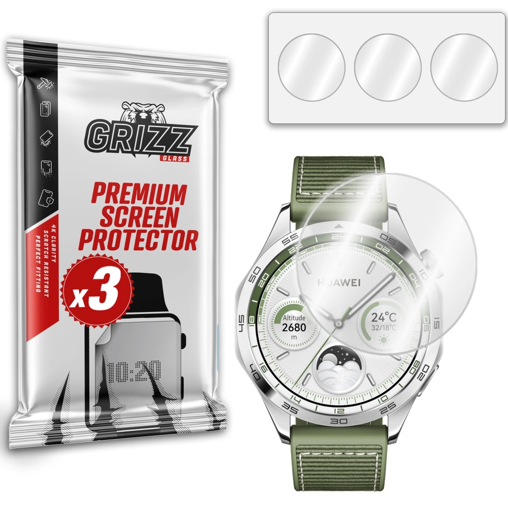 Hurtownia GSM - Fólie hydrogelová GrizzGlass Hydrofilm pro Huawei Watch GT 4 46mm - GRZ6757 - {ean13} - Hurt