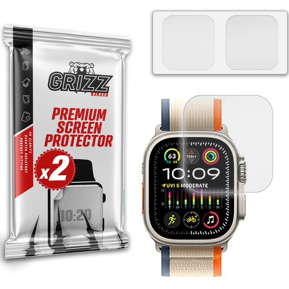 Hurtownia GSM - Matt fólia GrizzGlass PaperScreen Apple Watch Ultra 2-hez - GRZ6760 - {ean13} - Hurt