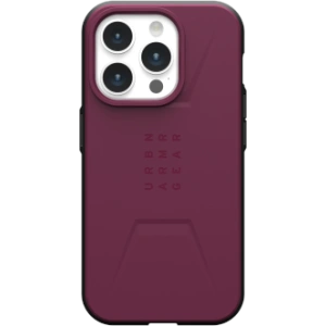 Etui UAG Urban Armor Gear Civilian MagSafe Apple iPhone 15 Pro (bordeaux)