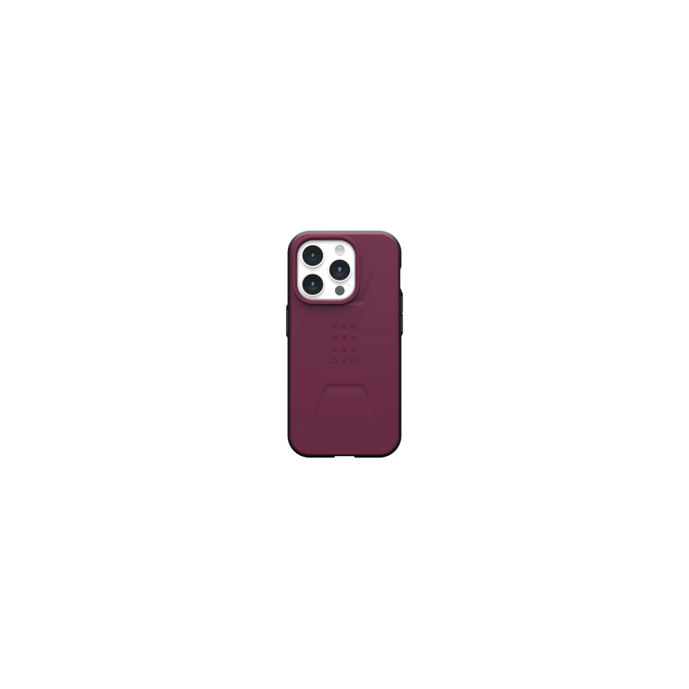 Hurtownia GSM - Case UAG Urban Armor Gear Civilian MagSafe Apple iPhone 15 Pro (bordeaux) - UAG1286 - {ean13} - Hurt