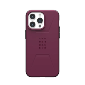 Hurtownia GSM - Etui UAG Urban Armor Gear Civilian MagSafe Apple iPhone 15 Pro Max (bordeaux) - UAG1287 - {ean13} - Hurt