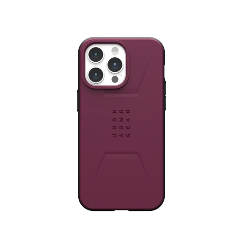 Hurtownia Urban Armor Gear - 840283909764 - UAG1287 - Etui UAG Urban Armor Gear Civilian MagSafe Apple iPhone 15 Pro Max (bordeaux) - B2B homescreen