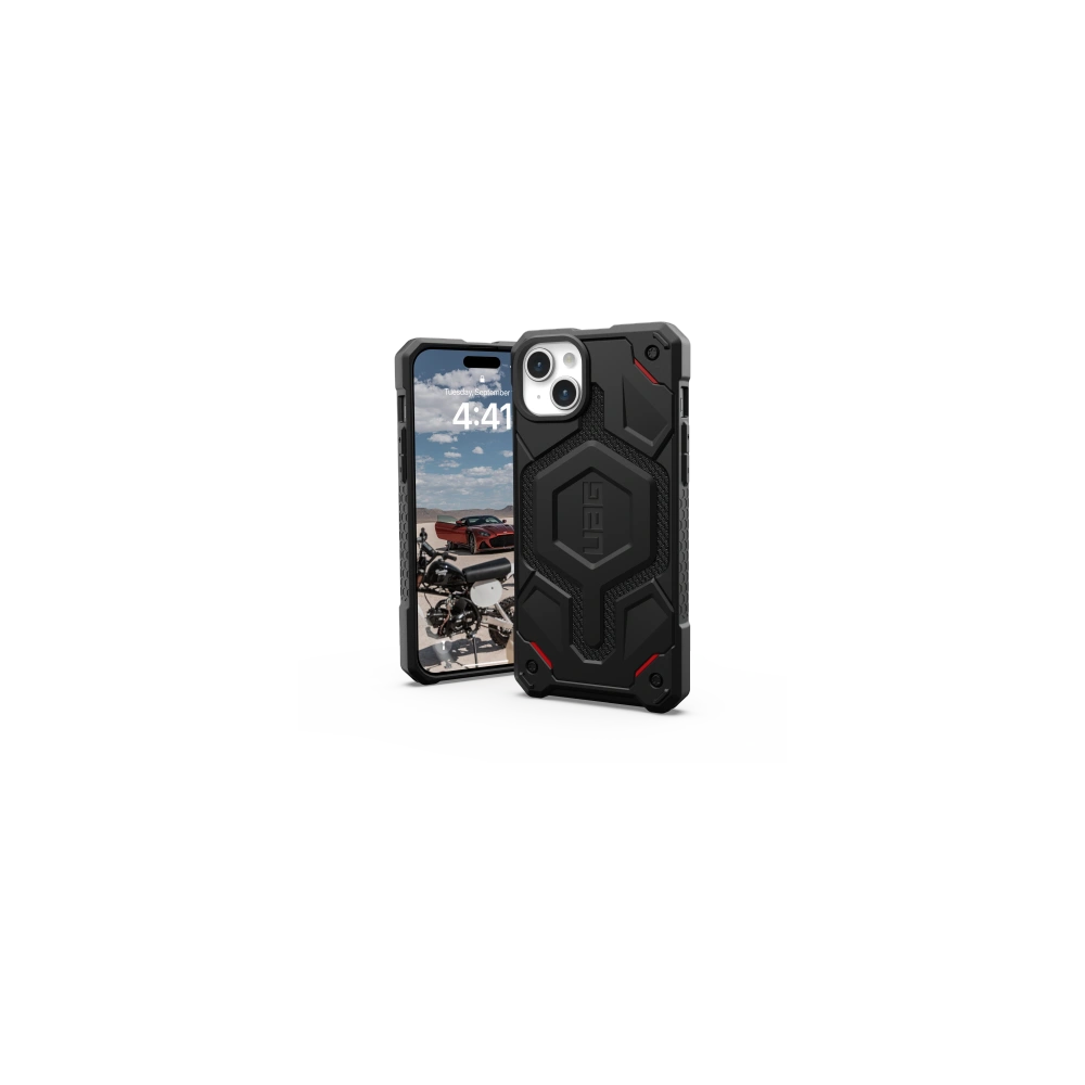 Wholesale UAG Urban Armor Gear Monarch Apple iPhone 15 Plus / 14 Plus (kevlar black) - UAG1289 - {ean13} - Hurt