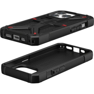 Etui UAG Urban Armor Gear Monarch Apple iPhone 15 Pro (kevlar černá)