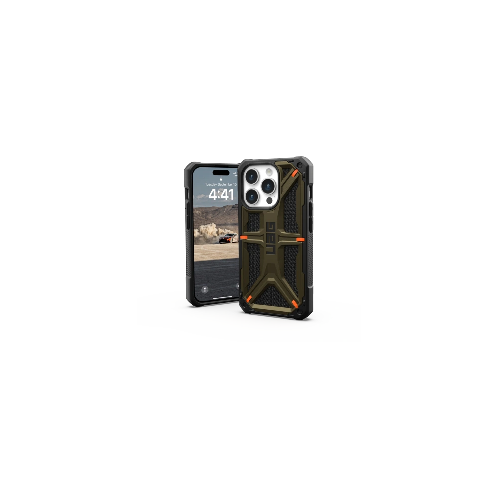 Hurtownia GSM - Etui UAG Monarch Apple iPhone 15 Pro (kevlar elem zöld) - UAG1292 - {ean13} - Hurt