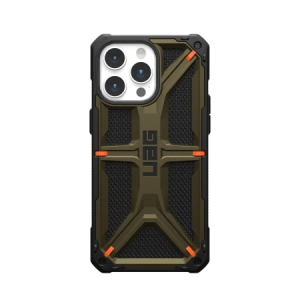 Hurtownia GSM - Etui UAG Urban Armor Gear Monarch Apple iPhone 15 Pro Max (kevlar elem zöld) - UAG1293 - {ean13} - Hurt