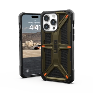 Hurtownia GSM - Etui UAG Urban Armor Gear Monarch Apple iPhone 15 Pro Max (kevlar elem zöld) - UAG1293 - {ean13} - Hurt