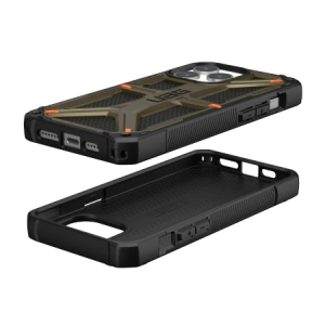 Hurtownia GSM - Etui UAG Urban Armor Gear Monarch Apple iPhone 15 Pro Max (kevlar elem zöld) - UAG1293 - {ean13} - Hurt