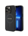 Hurtownia GSM - Etui Guess GUHMP15LPSAHMCK Apple iPhone 15 Pro hardcase Saffiano MagSafe negru/black - GUE2938 - {ean13} - Hurt