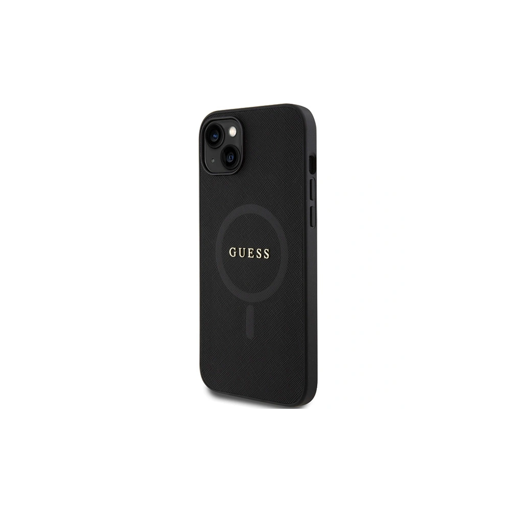 Wholesale Guess GUHMP15MPSAHMCK Apple iPhone 15 Plus / 14 Plus hardcase Saffiano MagSafe black - GUE2940 - {ean13} - Hurt