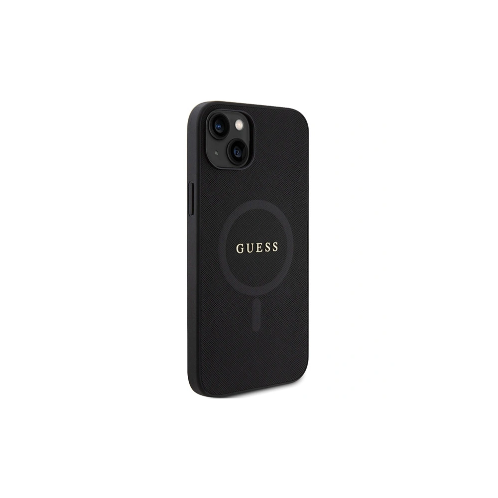 Hurtownia GSM - Etui Guess GUHMP15MPSAHMCK Apple iPhone 15 Plus / 14 Plus hardcase Saffiano MagSafe negru/black - GUE2940 - {ean13} - Hurt