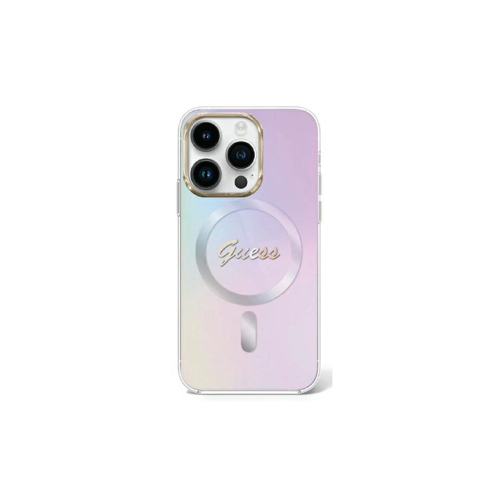 Hurtownia GSM - Etui Guess GUHMP15XHITSU Apple iPhone 15 Pro Max kemény tok IML Iridescent MagSafe lila/purple - GUE2944 - {ean13} - Hurt