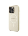 Hurtownia GSM - Etui Guess GUHMP15XPSAHMCB Apple iPhone 15 Pro Max hardcase Saffiano MagSafe zlatý/gold - GUE2945 - {ean13} - Hurt
