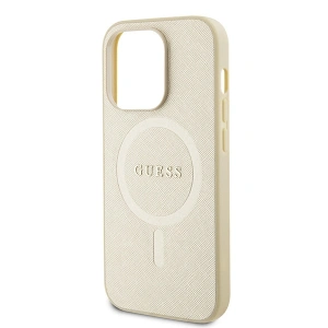 Hurtownia GSM - Etui Guess GUHMP15XPSAHMCB Apple iPhone 15 Pro Max hardcase Saffiano MagSafe aur/aurie - GUE2945 - {ean13} - Hurt