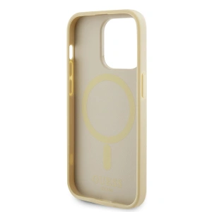 Hurtownia GSM - Etui Guess GUHMP15XPSAHMCB Apple iPhone 15 Pro Max hardcase Saffiano MagSafe aur/aurie - GUE2945 - {ean13} - Hurt