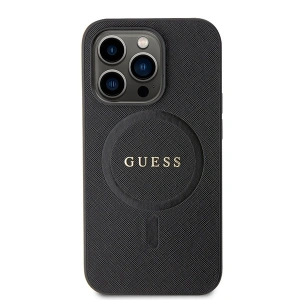 Hurtownia GSM - Etui Guess GUHMP15XPSAHMCK Apple iPhone 15 Pro Max hardcase Saffiano MagSafe negru/black - GUE2946 - {ean13} - Hurt