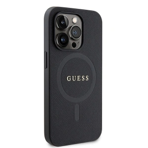 Hurtownia GSM - Etui Guess GUHMP15XPSAHMCK Apple iPhone 15 Pro Max hardcase Saffiano MagSafe negru/black - GUE2946 - {ean13} - Hurt