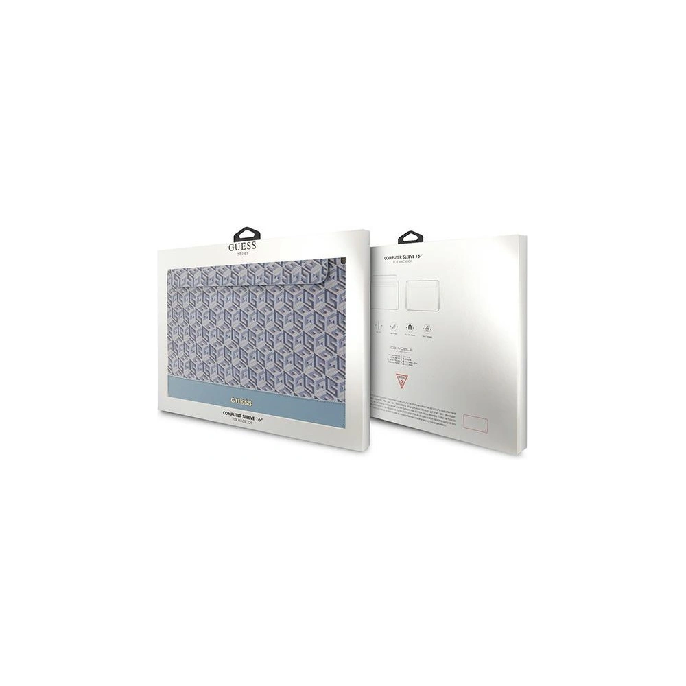 Hurtownia GSM - Etui Guess Sleeve GUCS16HGCFSEB laptopy do 16 cali GCube Stripes niebieski/blue - GUE2947 - {ean13} - Hurt