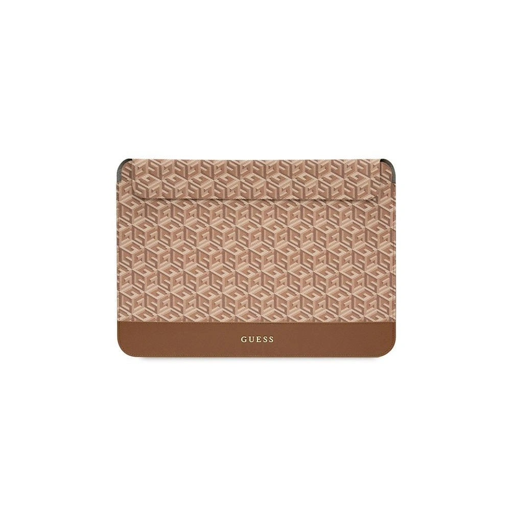 Hurtownia GSM - Etui Guess Sleeve GUCS16HGCFSEW pro notebooky do 16 palců GCube Stripes hnědá/brown - GUE2948 - {ean13} - Hurt