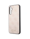 Wholesale Guess GUHCSA54G4GFPI Samsung Galaxy A54 5G pink hard case 4G Metal Gold Logo - GUE2611 - {ean13} - Hurt