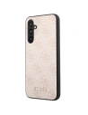 Wholesale Guess GUHCSA54G4GFPI Samsung Galaxy A54 5G pink hard case 4G Metal Gold Logo - GUE2611 - {ean13} - Hurt