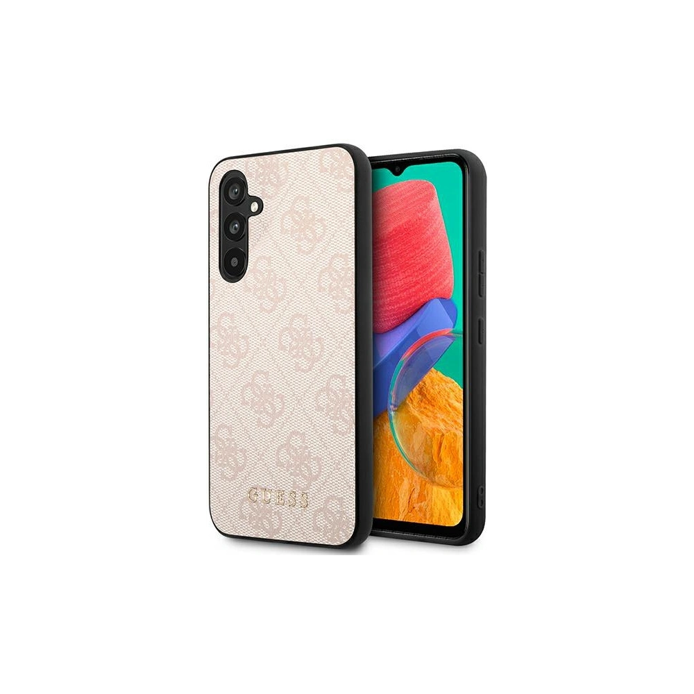 Hurtownia GSM - Etui Guess GUHCSA54G4GFPI Samsung Galaxy A54 5G rózsaszín/pink kemény tok 4G Metal Gold Logo - GUE2611 - {ean13} - Hurt