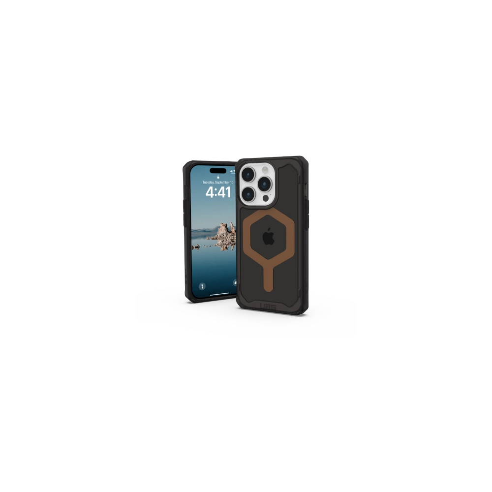Hurtownia GSM - Etui UAG Urban Armor Gear Plyo MagSafe Apple iPhone 15 Pro (negru-bronz) - UAG1313 - {ean13} - Hurt