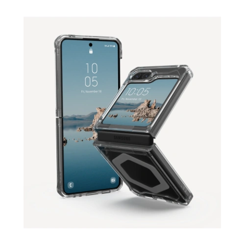 Etui UAG Urban Armor Gear Plyo Pro Samsung Galaxy Flip5 z modułem magnetycznym (ice-silver)