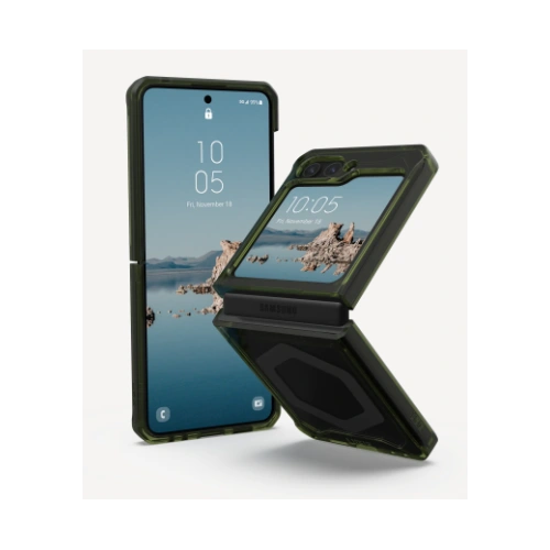Etui UAG Urban Armor Gear Plyo Pro Samsung Galaxy Flip5 z modułem magnetycznym (olive-space grey)