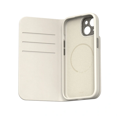 Etui Moshi Overture MagSafe 3w1 Apple iPhone 15 (Eggnog White)
