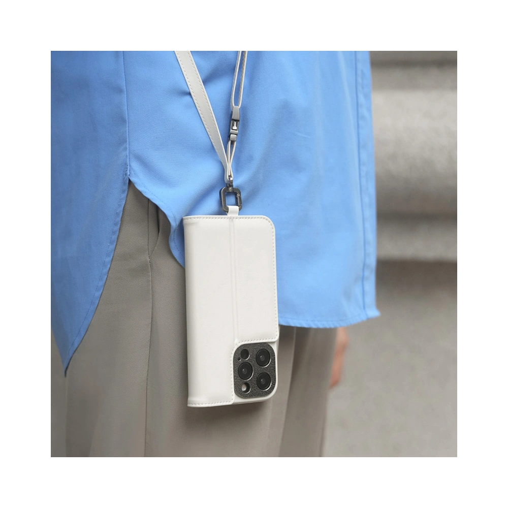 Hurtownia GSM - Etui Moshi Overture MagSafe 3w1 Apple iPhone 15 Plus / 14 Plus (Tojáslikőr Fehér) - MOSH316 - {ean13} - Hurt