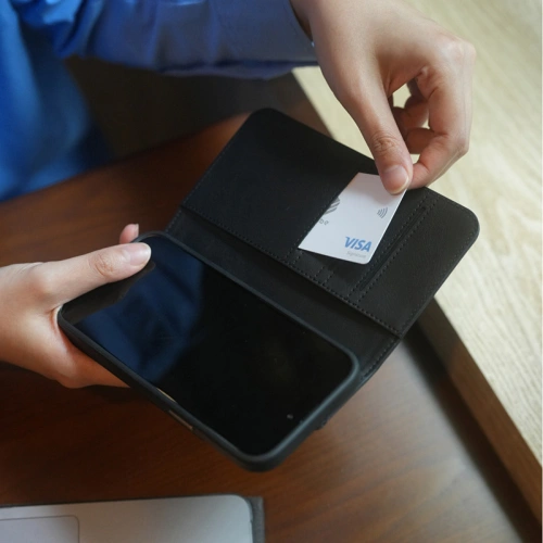 Etui Moshi Overture MagSafe 3w1 Apple iPhone 15 Pro (Midnight Black)