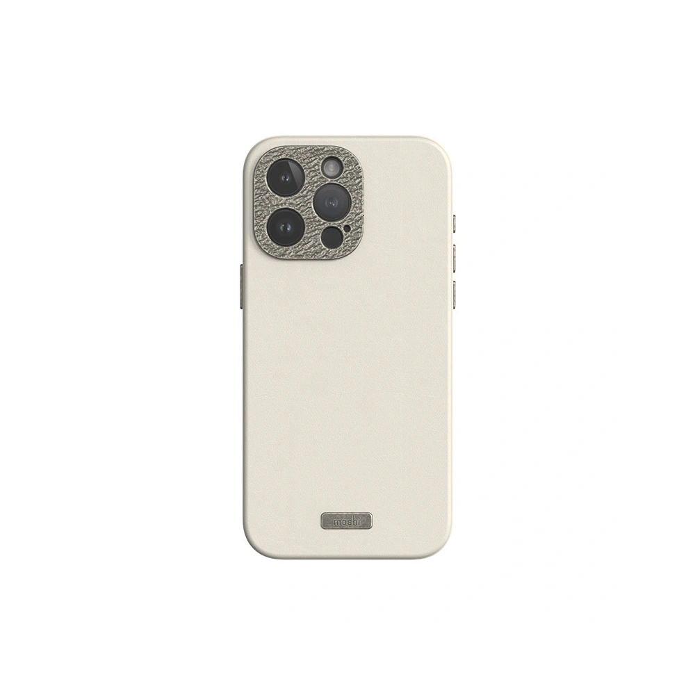 Hurtownia GSM - Etui Moshi Napa MagSafe Apple iPhone 15 Pro Max (Tojáslikőr Fehér) - MOSH323 - {ean13} - Hurt